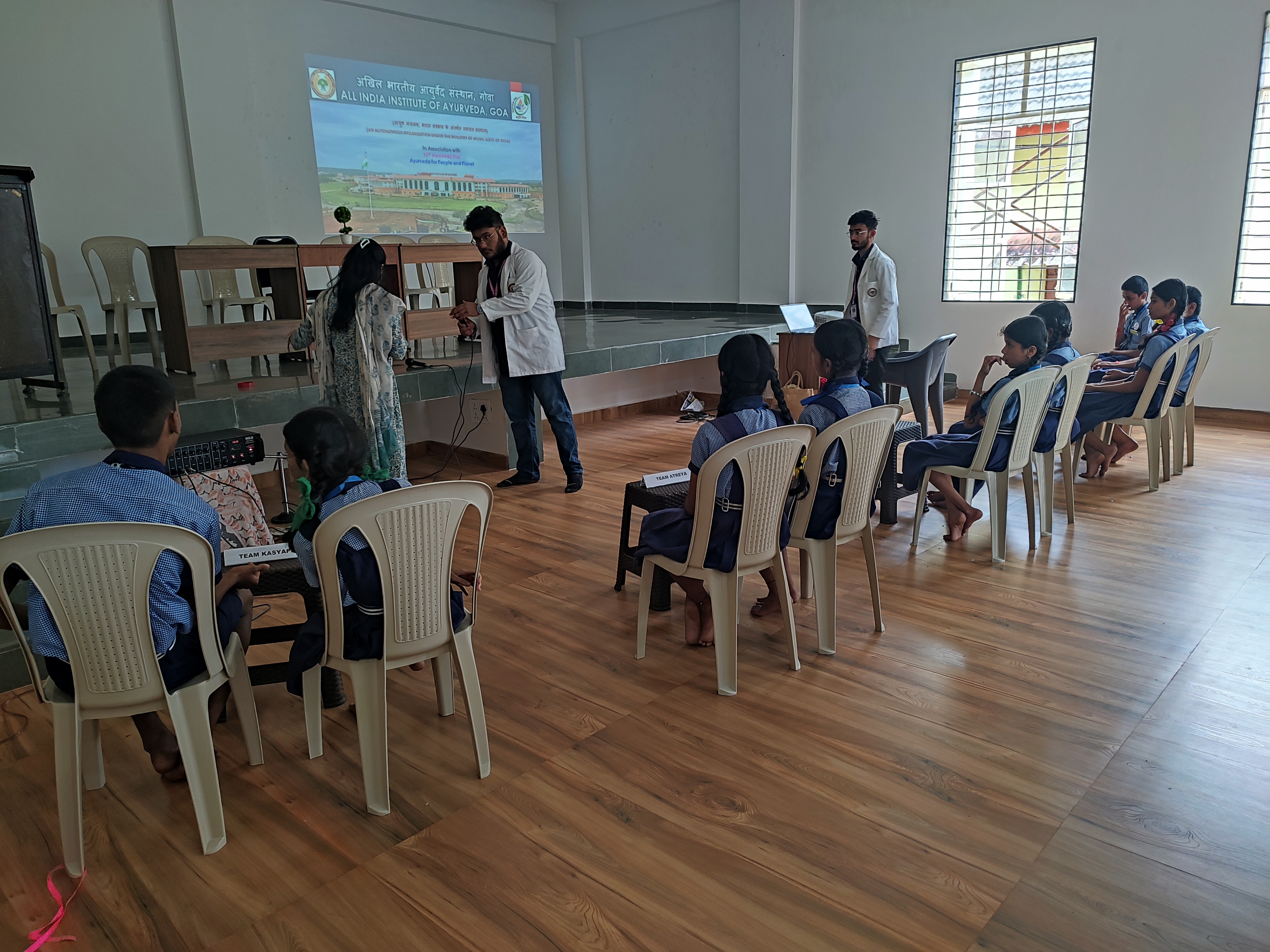 Students in classroom